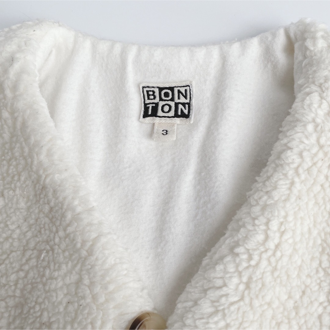 Bonpoint(ボンポワン)のBONTON  ベスト  3A キッズ/ベビー/マタニティのキッズ服女の子用(90cm~)(ジャケット/上着)の商品写真