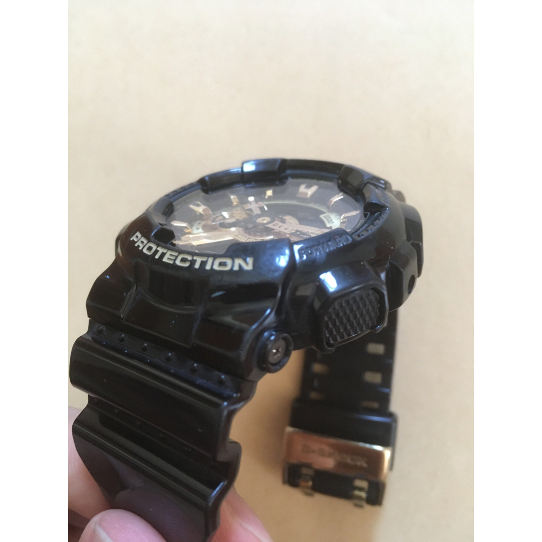 G-SHOCK(ジーショック)の【mino様専用】CASIO G-SHOCK GA-110GB 黒 メンズの時計(腕時計(アナログ))の商品写真