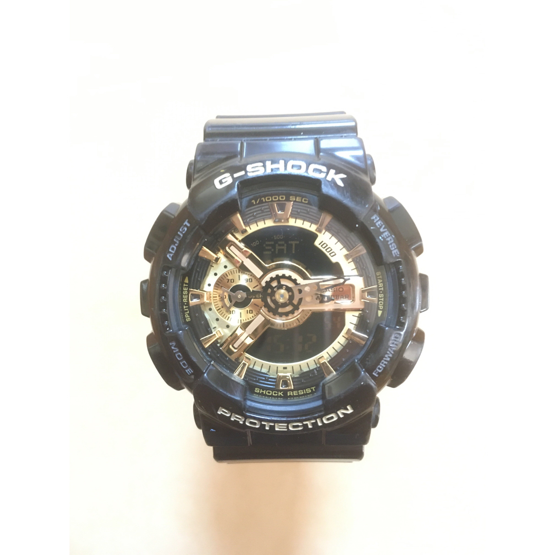 G-SHOCK(ジーショック)の【mino様専用】CASIO G-SHOCK GA-110GB 黒 メンズの時計(腕時計(アナログ))の商品写真