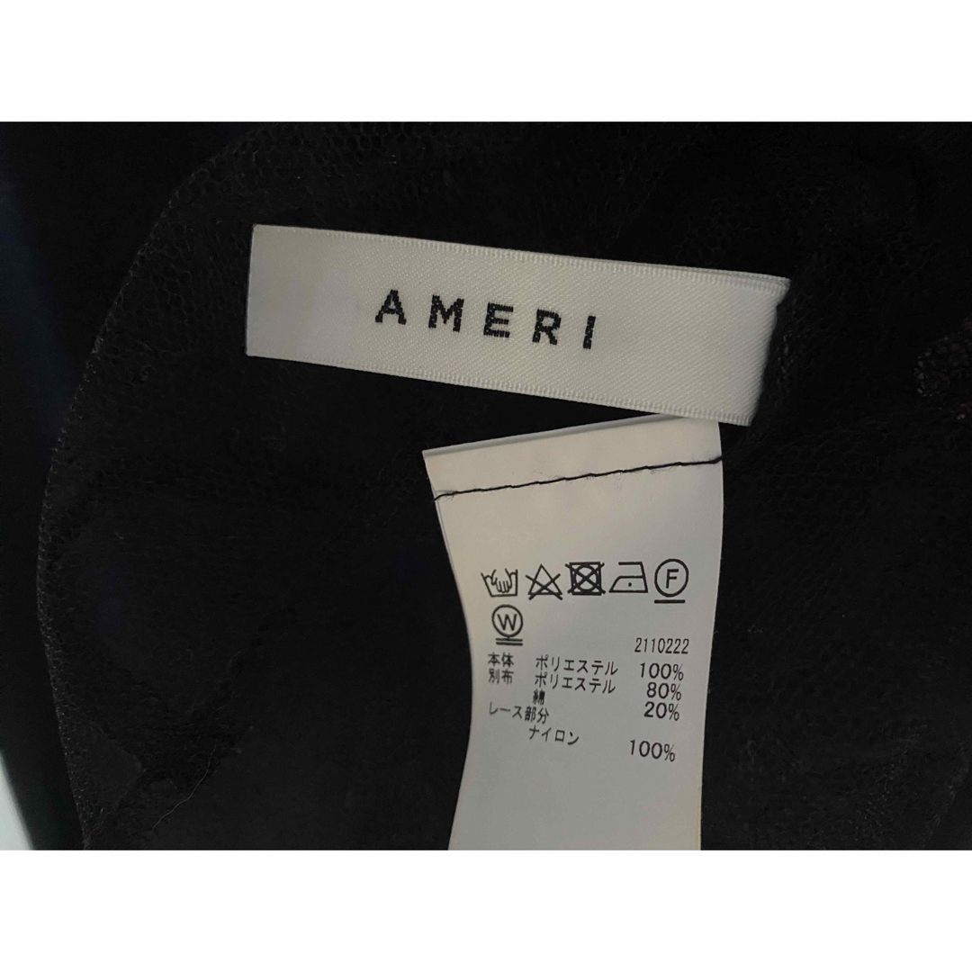 Ameri VINTAGE(アメリヴィンテージ)のAMERI レーストップセットロンパース レディースのパンツ(オールインワン)の商品写真