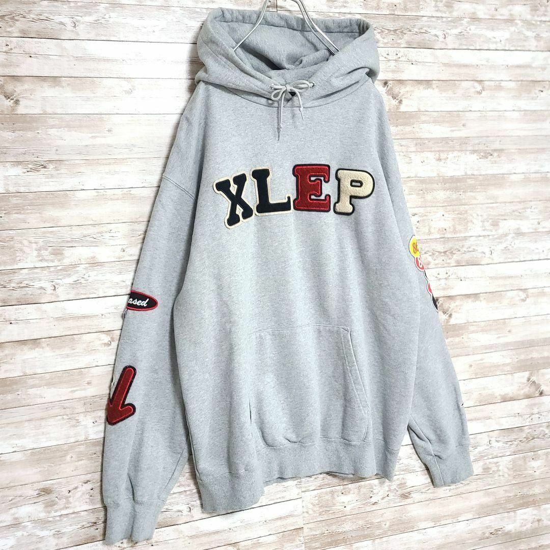 XLARGE - 【希少】エクストララージ×イレイズド 刺繍 コラボパッチロゴ