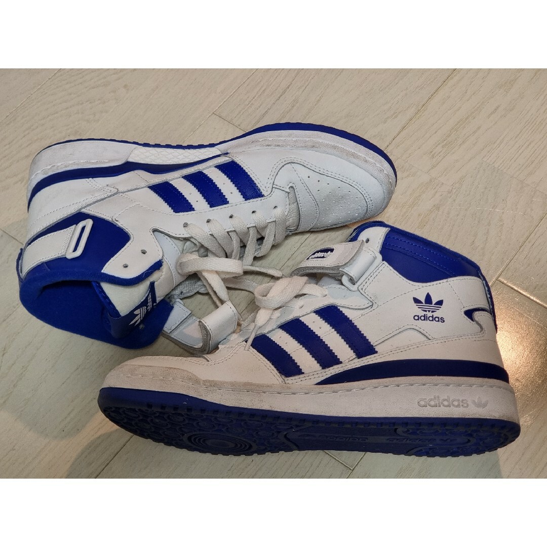 adidas FORUM mid ブルー