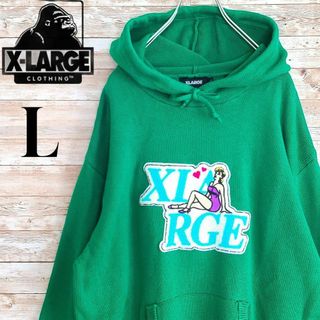 XLARGE - 【人気カラー】エクストララージ パイルロゴ ウール混