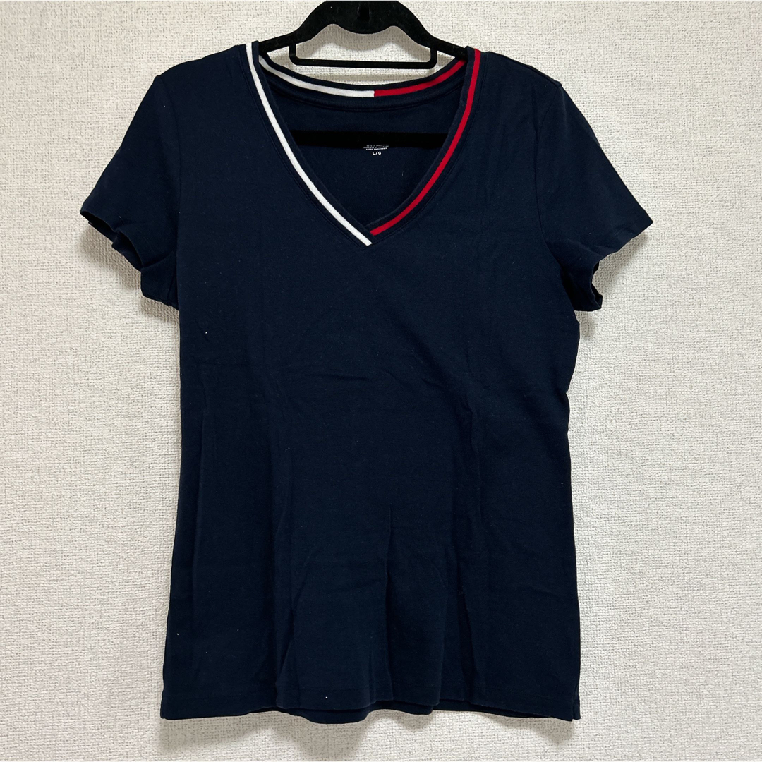 TOMMY HILFIGER(トミーヒルフィガー)のトミーヒルフィガー　Tシャツ レディースのトップス(Tシャツ(半袖/袖なし))の商品写真