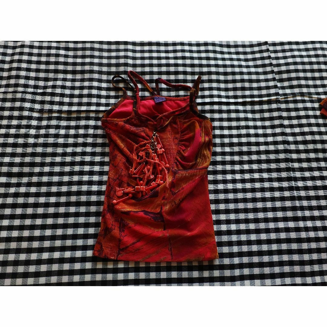 DESIGUAL(デシグアル)のLEGATTE JEANS トップス＆キャミソール　イタリア製　エスニック レディースのトップス(カットソー(長袖/七分))の商品写真