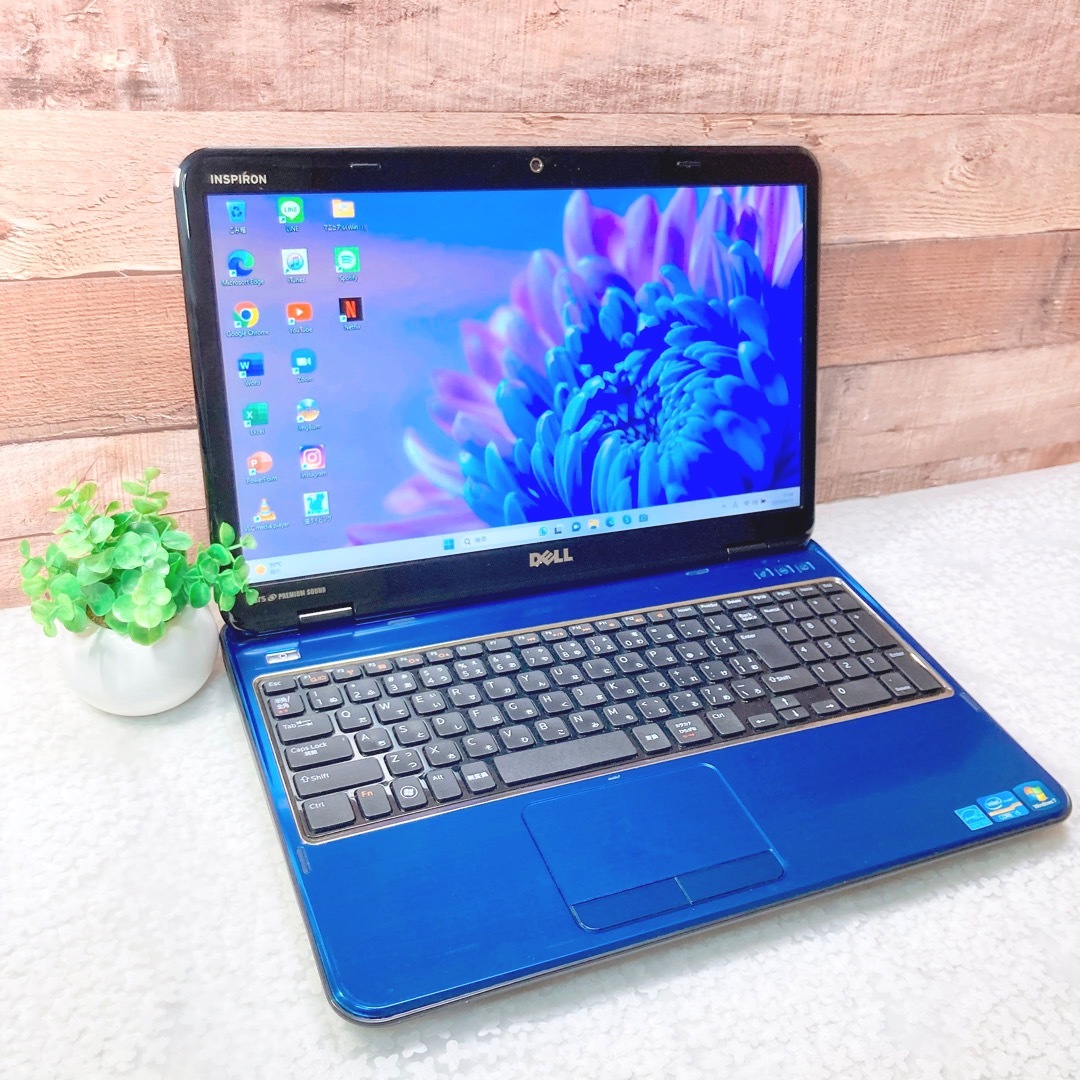 DELL - i5‼️カメラ❣️SSD256GB✨メモリ8GB❣️青ノートパソコン