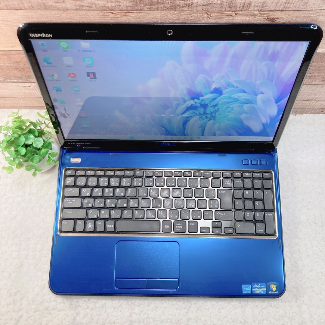 DELL - i5‼️カメラ❣️SSD256GB✨メモリ8GB❣️青ノートパソコン