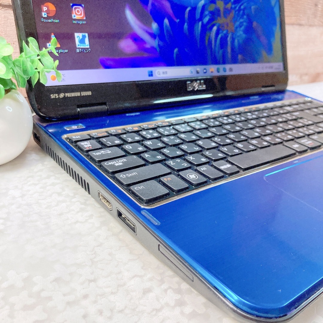 DELL - i5‼️カメラ❣️SSD256GB✨メモリ8GB❣️青ノートパソコン