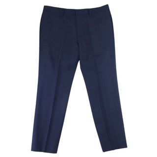 ジルサンダー(Jil Sander)のJIL SANDER ジルサンダー LM510101ME21070051 wool trousers ウール トラウザーズ パンツ スラックス ネイビー系 50【中古】(その他)