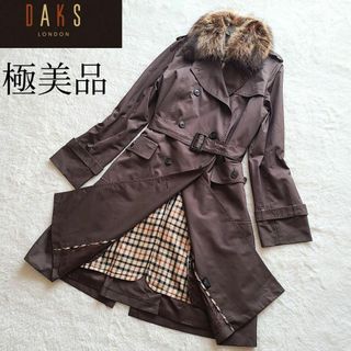 DAKS - ダックス 近年モデル トレンチコート スプリングコート 42 L ...