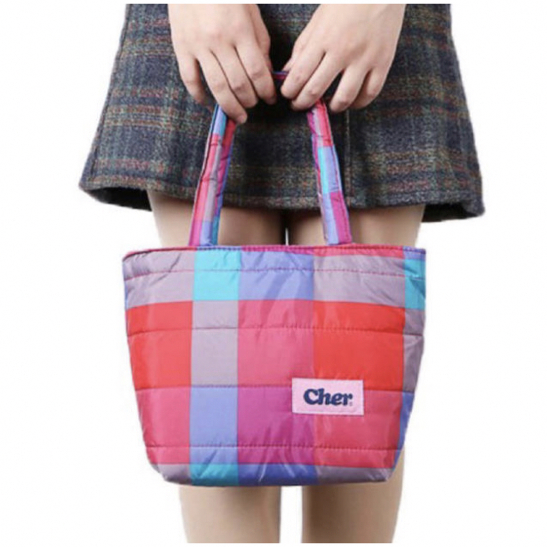 Cher(シェル)のSweet 2015年 3月号 付録 Cher シェル ふわもこトート レディースのバッグ(トートバッグ)の商品写真