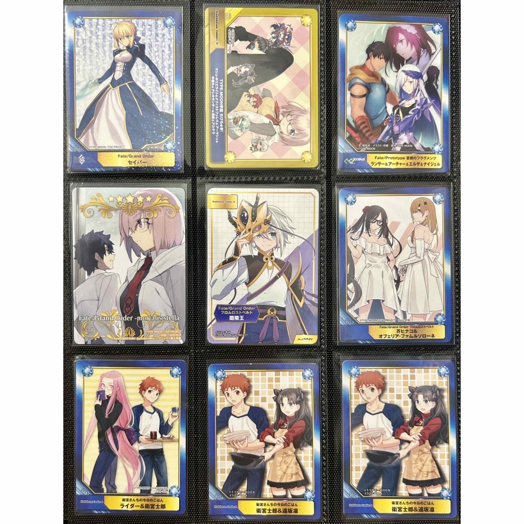 Fate /フェイト アニメイト特典 カード a.b-t.c まとめ