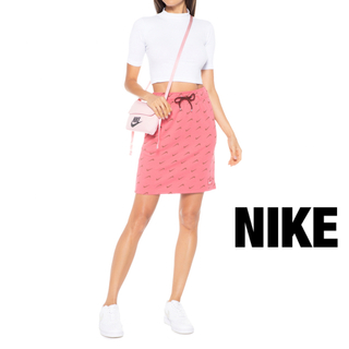 ナイキ(NIKE)の【M】新品 NIKE ナイキ スカート フリース 裏起毛 タイト ゴルフ ミニ(ミニスカート)