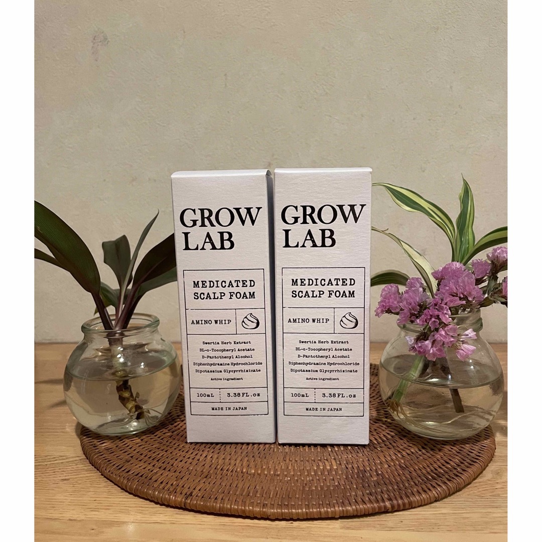 GROW LAB メディケイテッドスカルプフォーム 100ml - スカルプケア