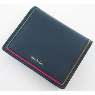 ポールスミス(Paul Smith)の☆数量限定☆新品☆箱付 ポールスミス 折り財布 ネイビー☆(財布)