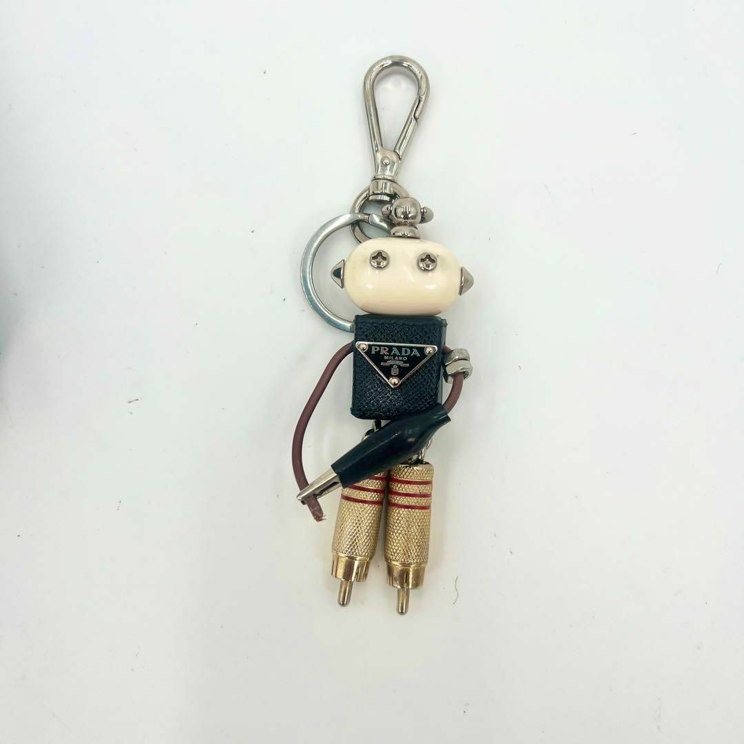 PRADA プラダ キーホルダー キーリング ロボット エドワード 箱付き