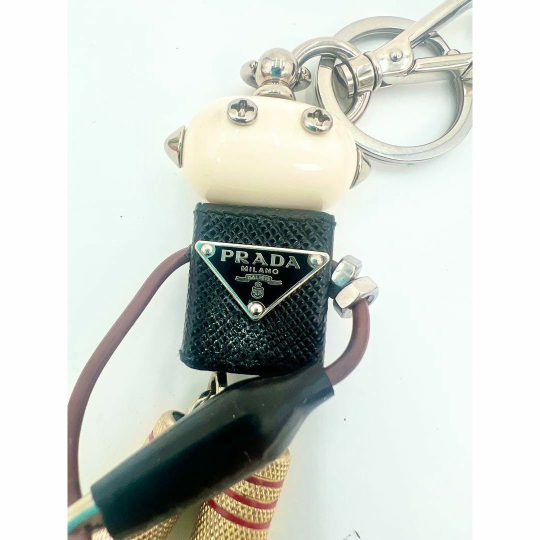 PRADA プラダ キーホルダー キーリング ロボット エドワード 箱付き