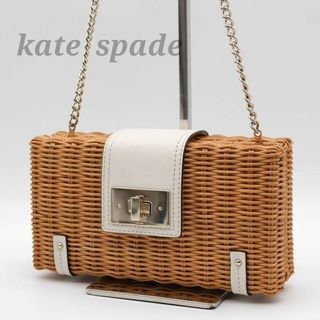 フォロー割有♪【極美品】kate spadeケイトスペード　かごバッグ