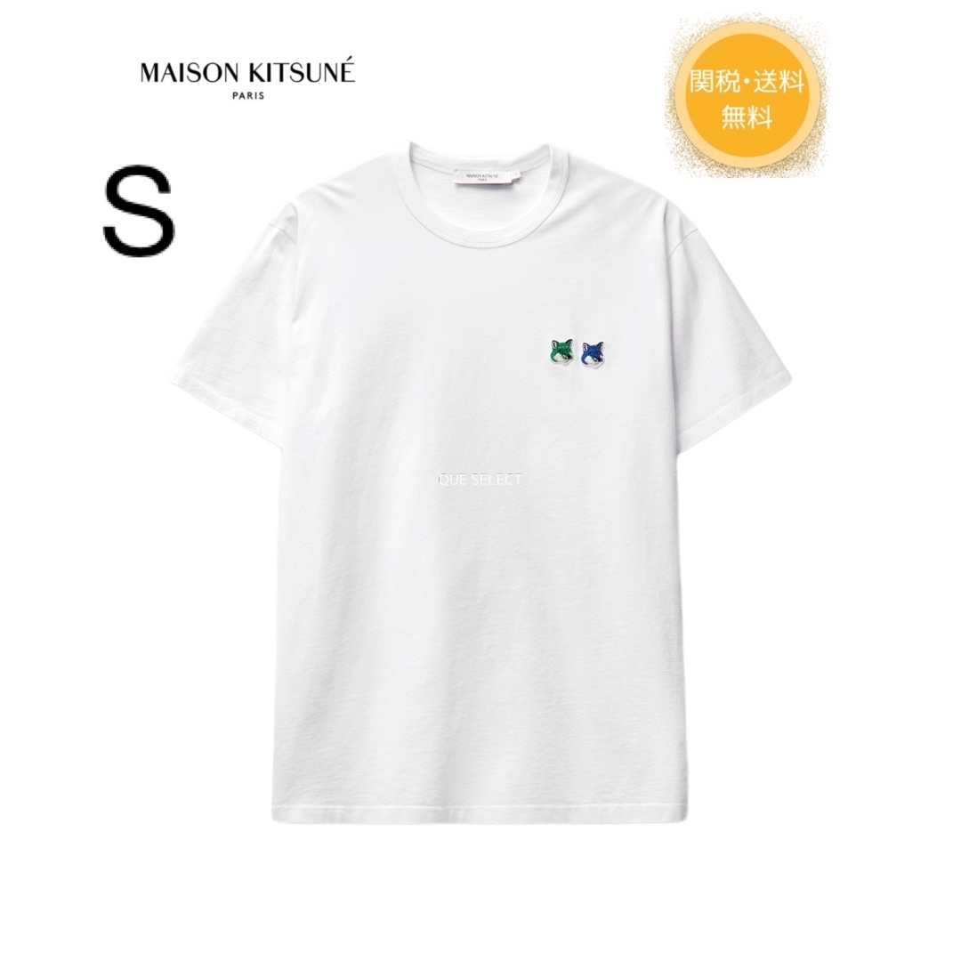 新品未使用　23SS MAISON KITSUNÉ PATCH T-SHIRT