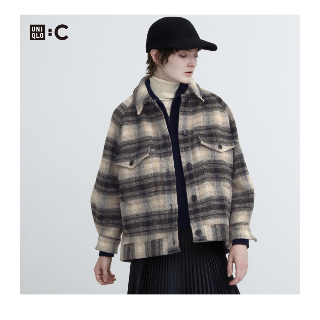 【L】UNIQLO C ユニクロシー オーバーサイズジャケット 新品未使用