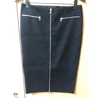 Drawer Drawer イエロージャカードスカート サイズの