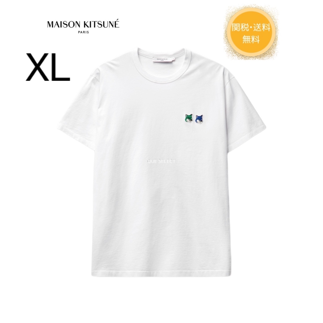 新品未使用　23SS MAISON KITSUNÉ PATCH T-SHIRT