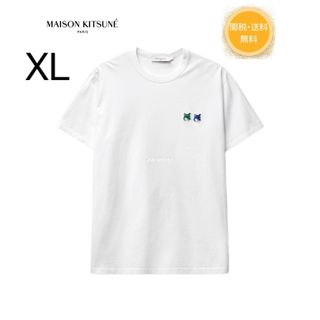 メゾンキツネ(MAISON KITSUNE')の新品未使用　23SS MAISON KITSUNÉ PATCH T-SHIRT (Tシャツ/カットソー(半袖/袖なし))