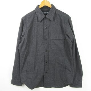 ユナイテッドアローズグリーンレーベルリラクシング(UNITED ARROWS green label relaxing)のgreen label relaxing Balli S. ウール シャツ L(シャツ)