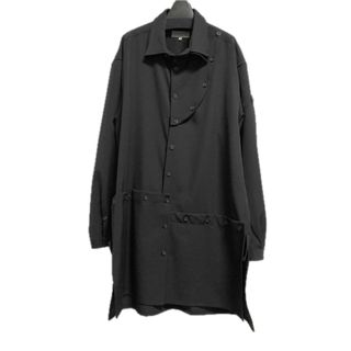 ヨウジヤマモト(Yohji Yamamoto)のyohji yamamoto■ヨウジヤマモト シャツ アウター   黒(シャツ)