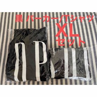 ギャップ(GAP)のスチャダラパー SDP GAP パーカー Tシャツ セット 黒 XL 新品未使用(パーカー)