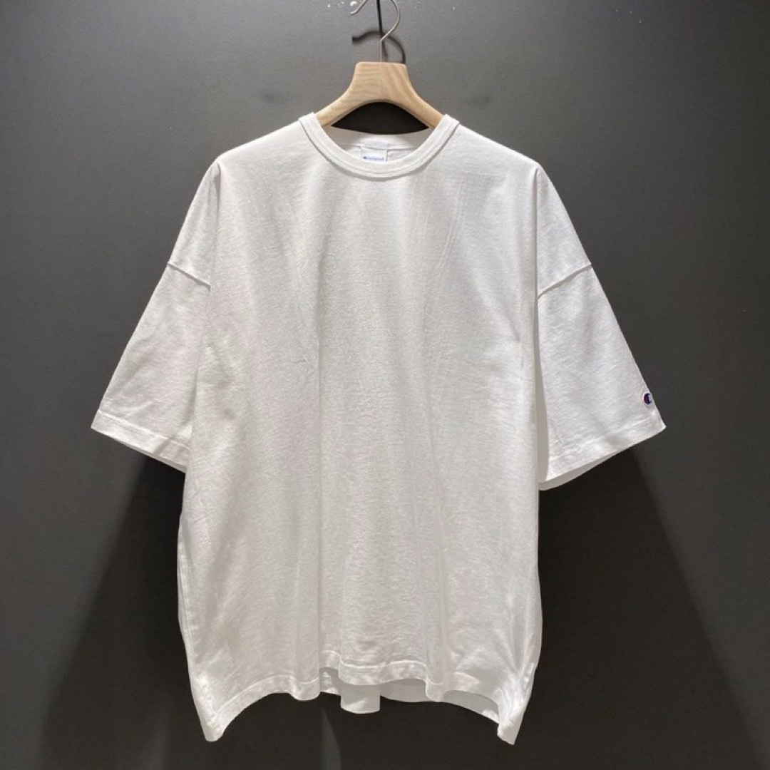 BEAMS(ビームス)の【Lサイズ】 Champion BEAMS MIN-NANO TEE WHITE メンズのトップス(Tシャツ/カットソー(半袖/袖なし))の商品写真