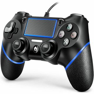 PS4用 コントローラー 有線 【アップグレード版】 ゲームパッド USB接続(その他)