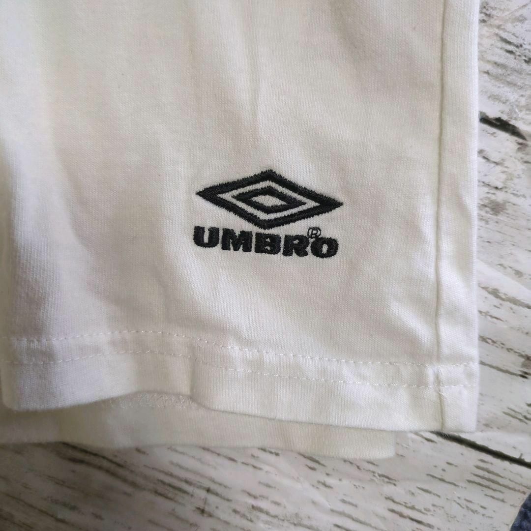 UMBRO(アンブロ)の⚽AMBRO⚽アンブロ イギリス サッカー 刺繍ロゴ ワッペンロゴ メンズＬ メンズのトップス(Tシャツ/カットソー(七分/長袖))の商品写真