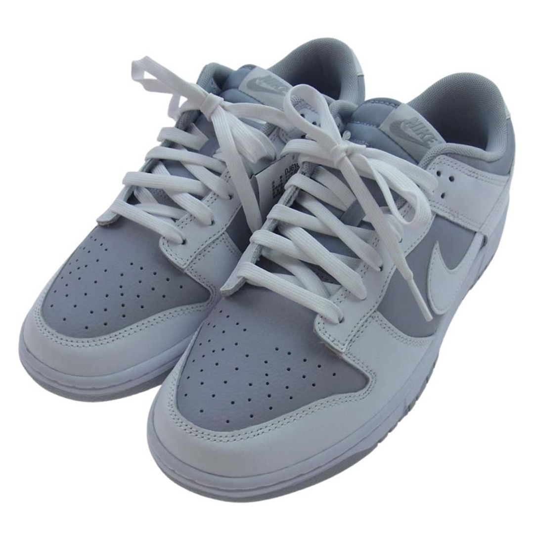 NIKE ナイキ スニーカー DJ6188-003 Dunk Low Grey and White ダンク ロー グレー アンド ホワイト スニーカー ホワイト系 グレー系 27.5cm【新古品】【未使用】