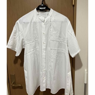 ディノス(dinos)のディノスDamaの白シャツ(シャツ/ブラウス(半袖/袖なし))