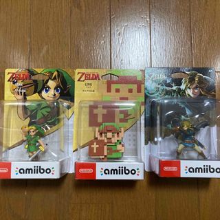 amiibo アミーボ ゼルダの伝説 ティアーズオブザキングダム リンク×3種