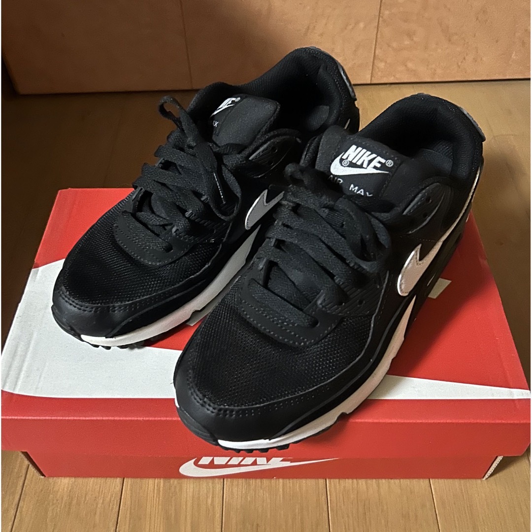 NIKE WMNS AIR MAX 90 black-white