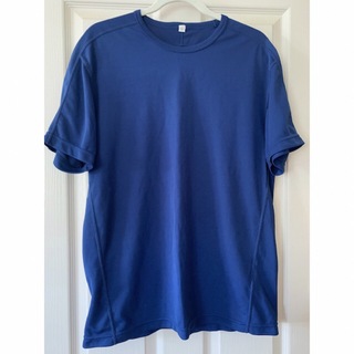 ユニクロ(UNIQLO)のユニクロ　ブルーシャツ　サイズXL (Tシャツ/カットソー(半袖/袖なし))
