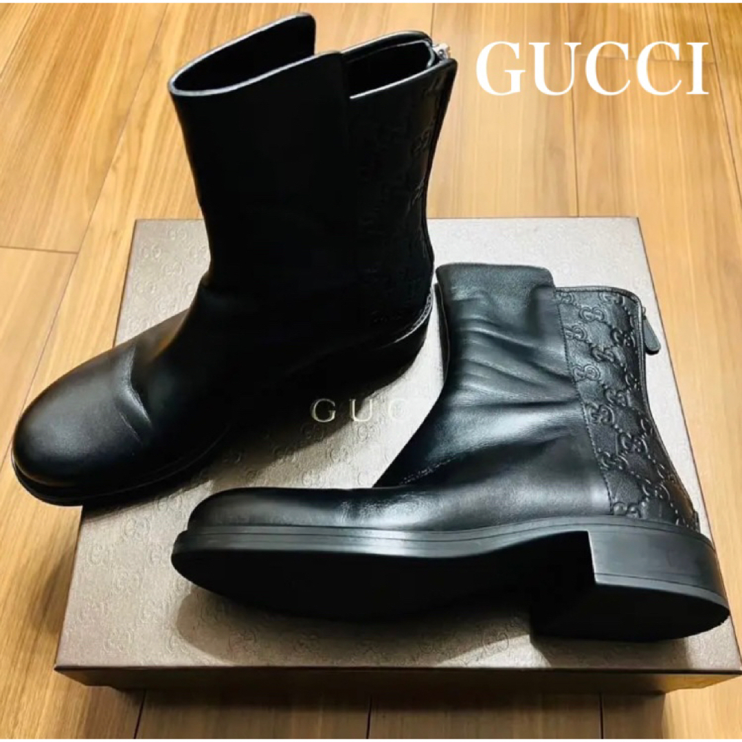 GUCCI グッチ レディース ショートブーツ- GUCCI グッチ レディース ショートブーツ-