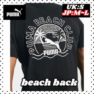 プーマ(PUMA)のPUMA プーマ beach ビーチ バックプリントロゴ Tシャツ(Tシャツ/カットソー(半袖/袖なし))