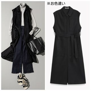 Theory luxe - 超美品【2022aw】theoryluxe ベルト付フロントジップ Theory luxe - 超美品【2022aw】theoryluxe ベルト付フロントジップ