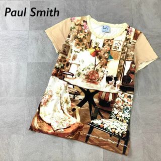 ポールスミス(Paul Smith)のPaul Smith フォト プリント Tシャツ 半袖 ベージュ系(Tシャツ(半袖/袖なし))