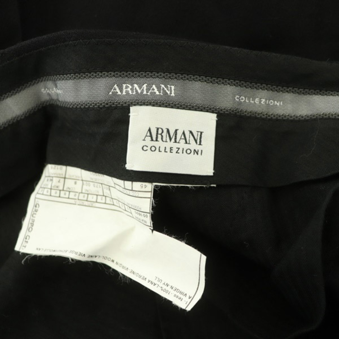 ARMANI COLLEZIONIアルマーニコレッツォーニ ウールタックパンツL