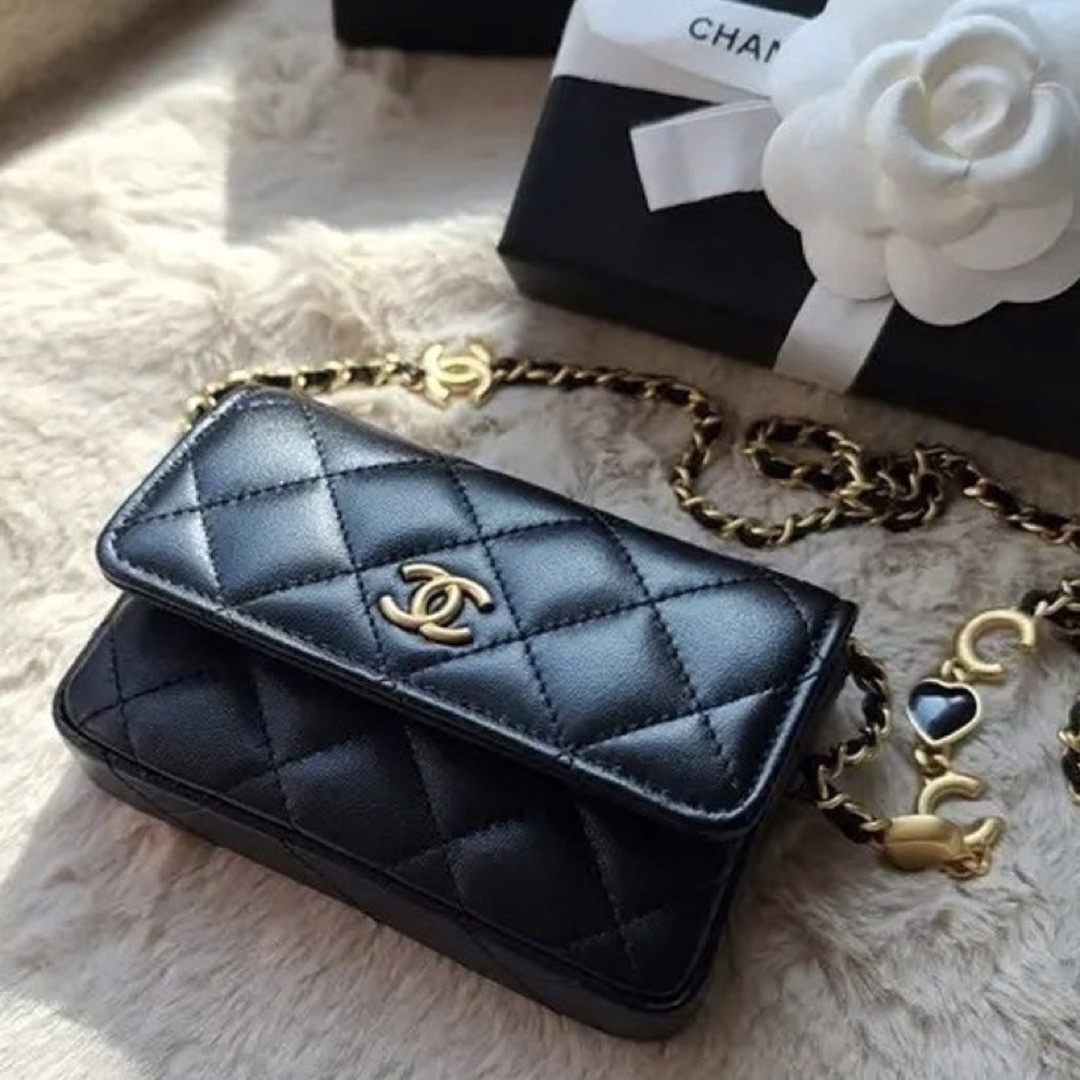 CHANEL - 【新品未使用◇CHANEL ミニショルダーバッグ 】チェーン ...