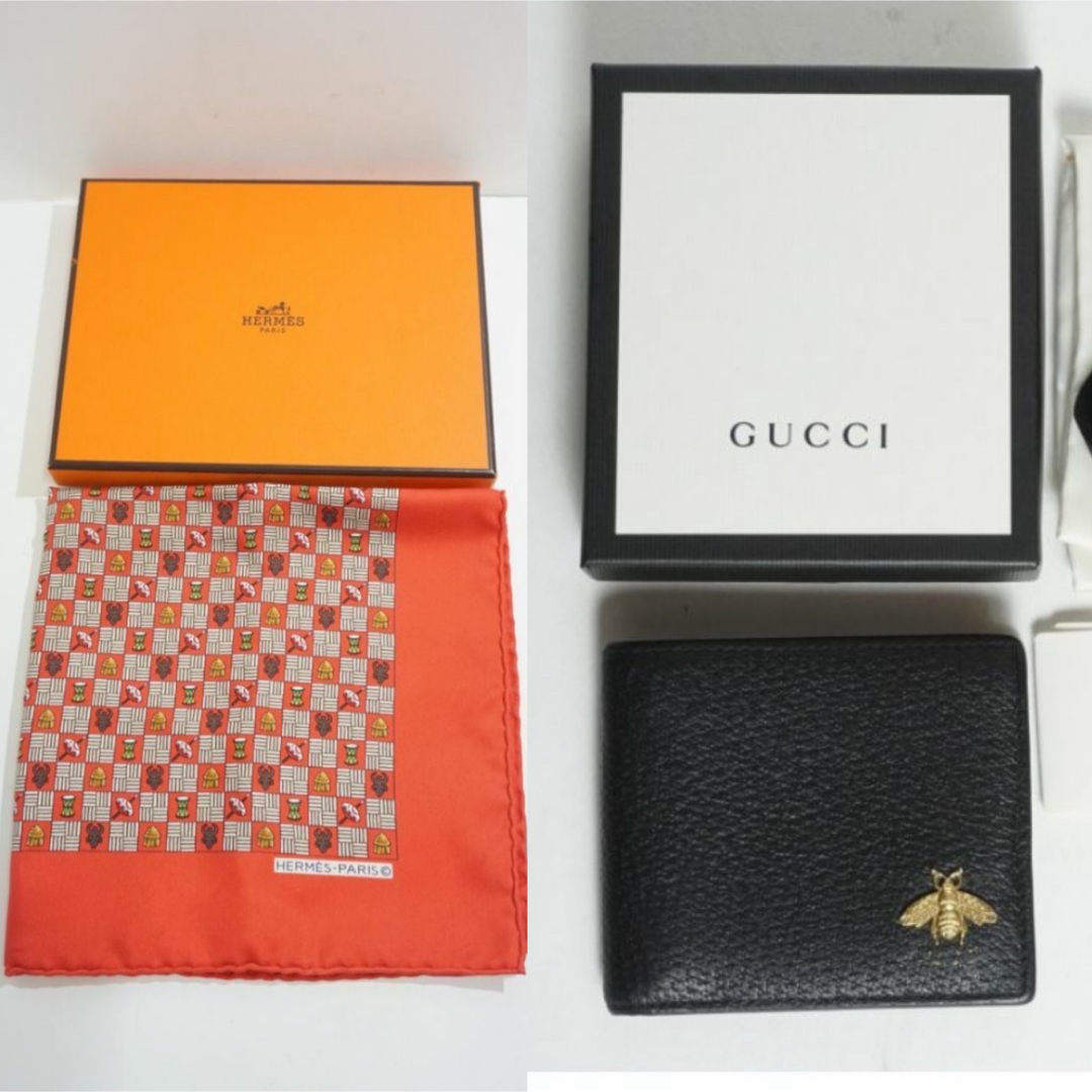 Gucci(グッチ)のGUCCI 財布820N▲ HERMESプチカレ424N▲ メンズのファッション小物(折り財布)の商品写真