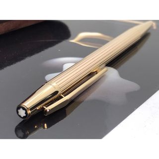 モンブラン(MONTBLANC)の美品！金運を引き寄せる総金張りの価値ある銘品！No1947★モンブランボールペン(ペン/マーカー)