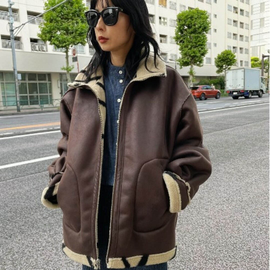 完売品❤️AmeriVINTAGE 2WAY リバーシブル BOA JACKET 4