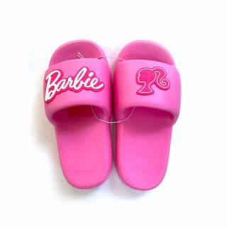 訳アリ２　Barbie バービー 24cm　日本未入荷　サンダル　スリッパ　厚底