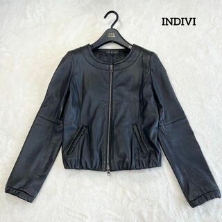 インディヴィ ライダースジャケット(レディース)の通販 52点 | INDIVI