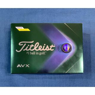 タイトリスト(Titleist)のタイトリスト AVX(イエロー) 1ダース(12球入り) ゴルフボール(その他)